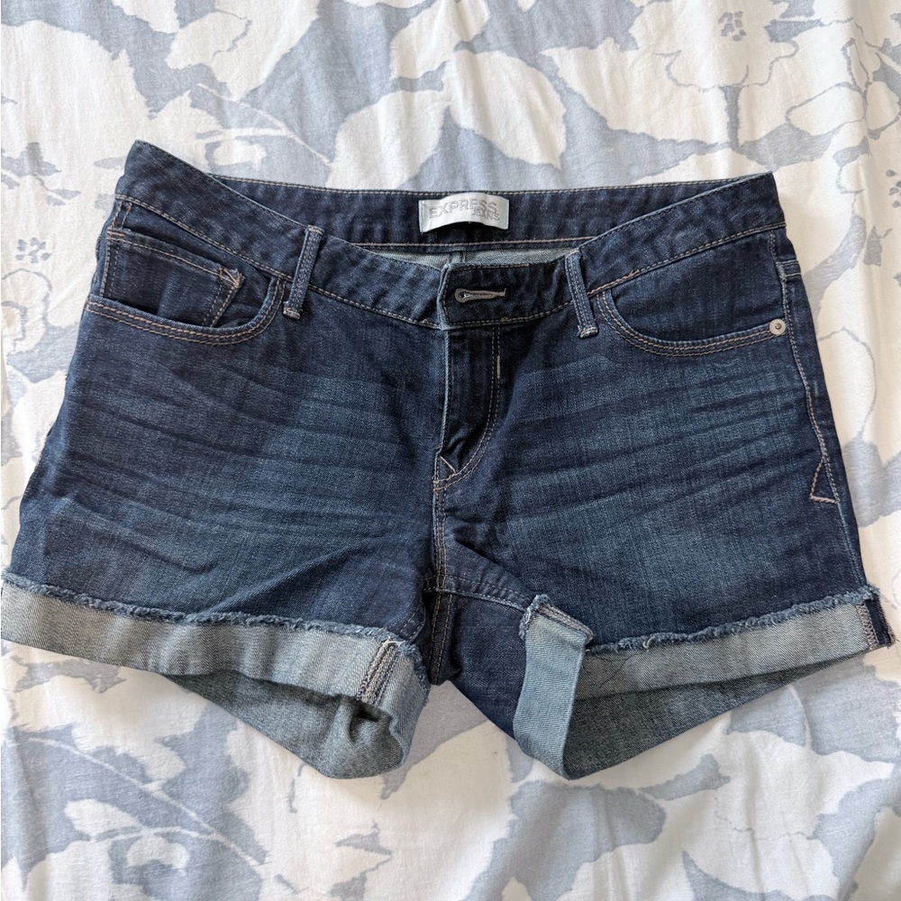 Express Dark Blue Denim Jeans